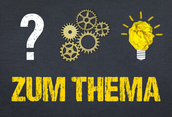 Obraz premium Zum Thema