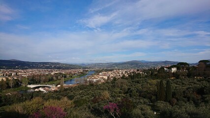 Fototapeta na wymiar Florence city panorama 