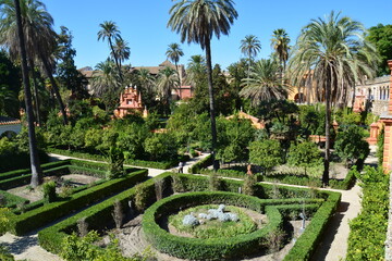 Alcazar de Séville Andalousie Espagne