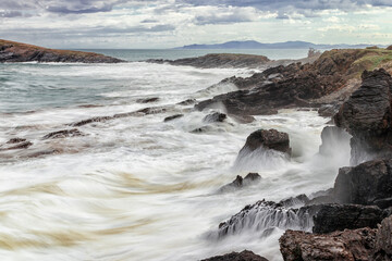view of the cost in the north of spain
