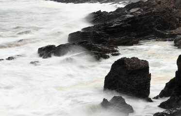 view of the cost in the north of spain