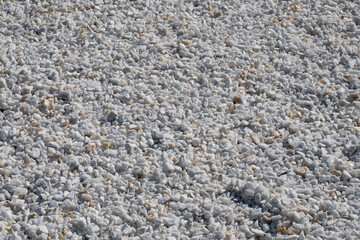 Background of small stones. Texture of marble stones.