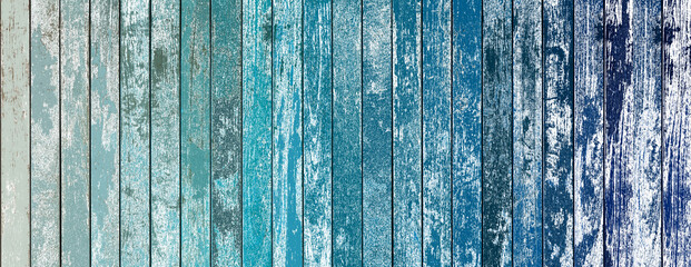 blue wood surface