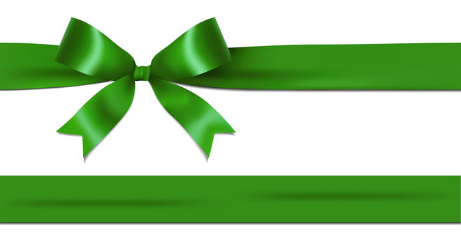 Green Ribbon Stock Illustrations – 208,285 Green Ribbon Stock