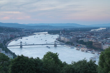panorama of budapest