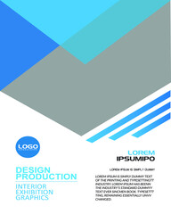 Corporate Simple Blue Flyer A4 Template