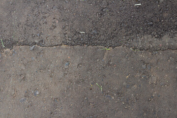 Raw asphalt texture