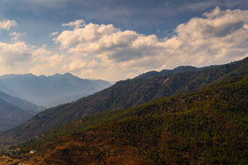 Nature of Paro Valley, Bhutan