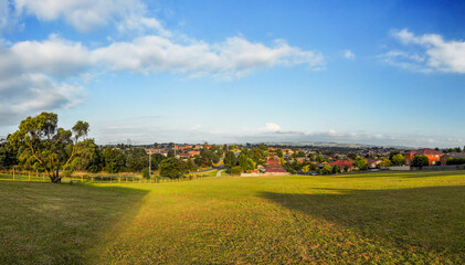 Cityscape in the Hallam Melbourne area.