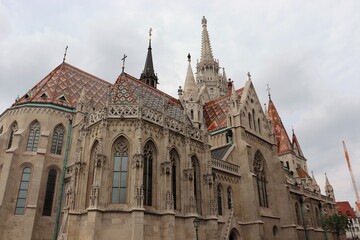 Fototapeta na wymiar La cathédrale de Budapest