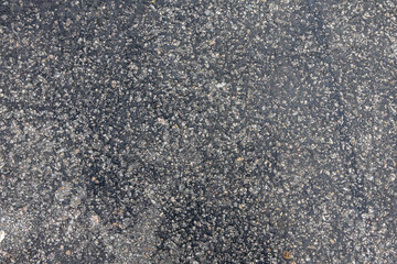 background and texture of coarse-grained asphalt road