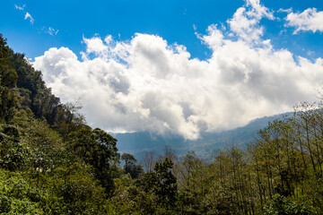 Nature and mountains of Bhutan