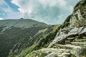Cemetery in the mountains - Dolina Łomniczki Karkonosze Karpacz