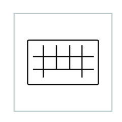 Set of ICONS for Touch Screen Medical Lab Equipment like for Nephlometer or Turidimetry Analyzer
