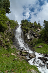 Fototapeta na wymiar Austrian waterfall