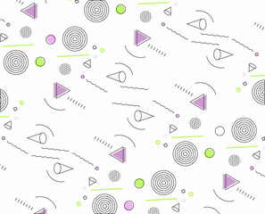 Abstract banner with Portfolio Calligraphic line art text poster with space of your text, vector illustration Design.