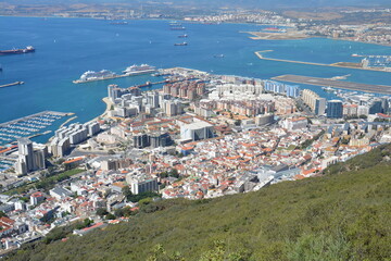 Obraz premium Vue Panoramique Gibraltar 