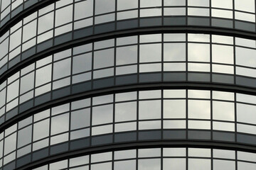 modern glass building background