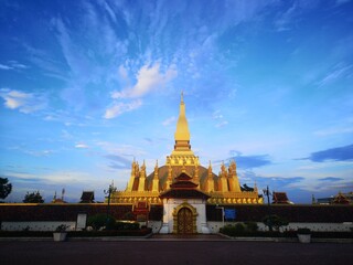 Naklejka premium Wat That Luang