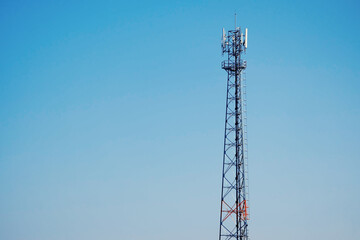 Mobile phone communication antenna tower