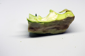 Fresh healthy broccoli isolated on white background