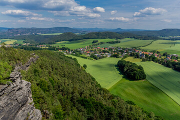 Erkundungstour durch die sächsische Schweiz an verschiedenen Orten - Sachsen/Deutschland