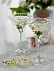 Coctails and flowers