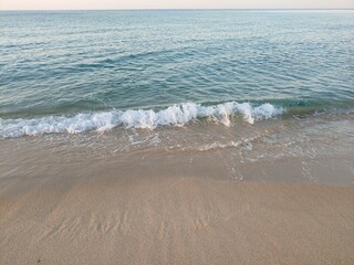 바닷가 해변 석양