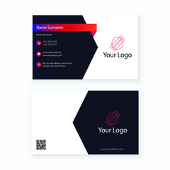 business card template