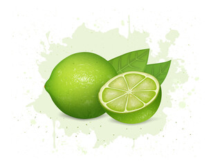 Obraz na płótnie Canvas Green-Lemon_02