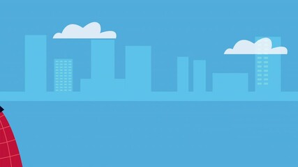 male patient wearing medical mask for covid19