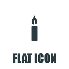 Candle Icon Flat