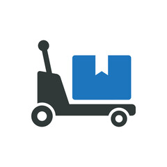 Pallet truck icon