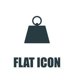 Kilogram Icon Flat