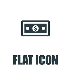 Obraz premium Money Icon Flat