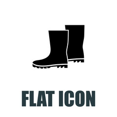 Boots Icon Flat