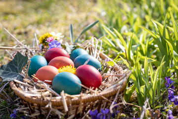 Easter egg basket