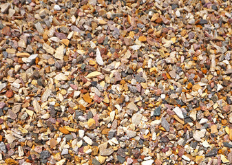 Small stones gravel texture