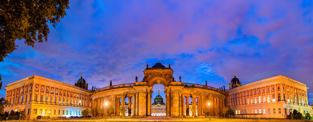 The Communs, a building of the Potsdam University near the New Palace. Germany