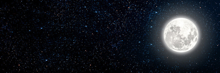 backgrounds night sky and moon. Elements of this image furnished by NASA