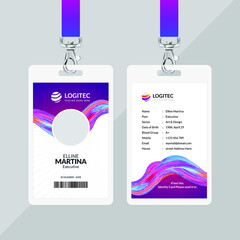 Office Identity Card Design
