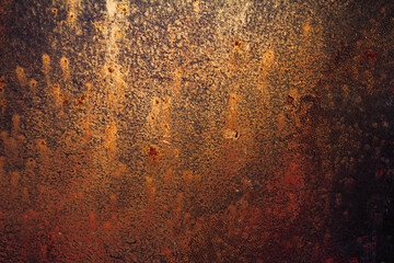 Grunge rusted metal texture, rust and oxidized metal background. Old metal iron panel.