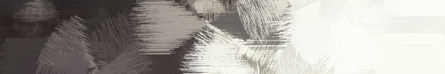 wide landscape graphic with creative brush strokes background with dark slate gray, dim gray and linen