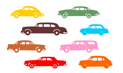 seamless pattern collection cars