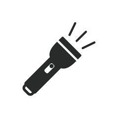flashlight icon vector design illustration