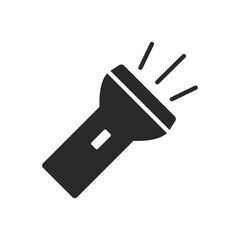 flashlight icon vector design illustration