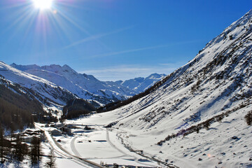 Hochgurgl Otztal ski resort in the Western Tyrol Austrian Alps Austria