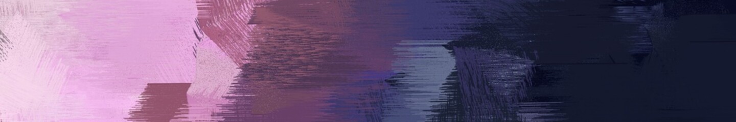 wide landscape graphic with abstract brush strokes background with plum, very dark blue and old lavender. can be used for wallpaper, cards, poster or banner