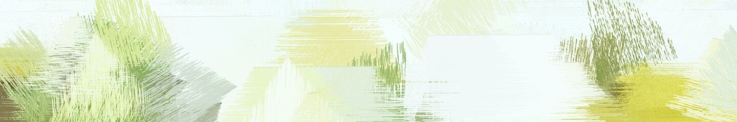 wide landscape graphic with art brush strokes background with beige, dark khaki and honeydew. can be used for background, canvas or poster