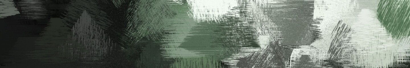 wide landscape graphic with dirty brush strokes background with dark slate gray, light gray and gray gray